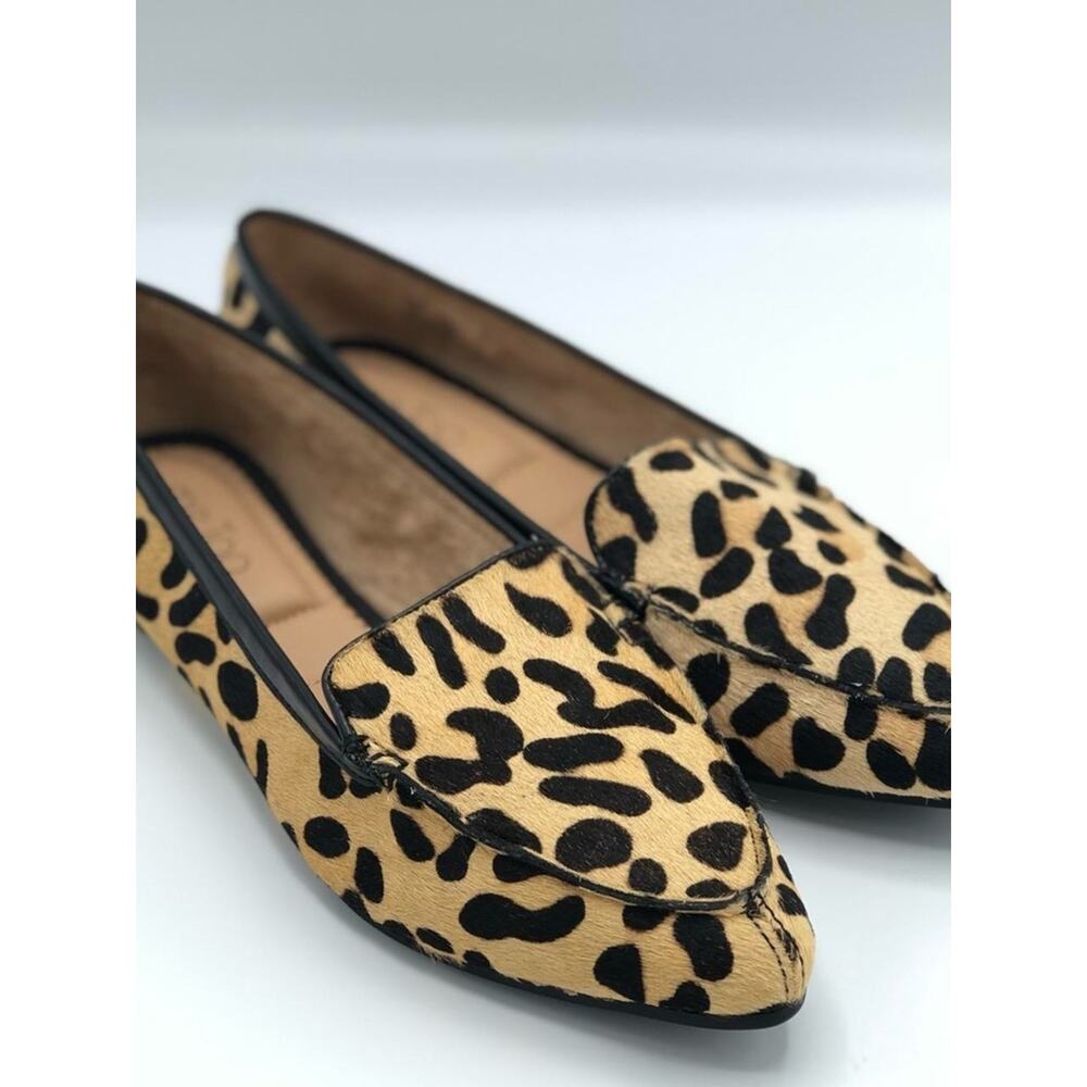 me too Leopard-Print Pointed Toe Flats - Picture 3 of 4